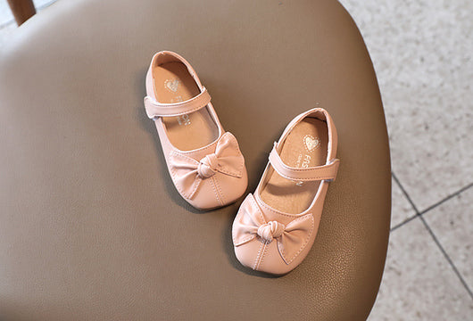 Zapatos de Cuero Infantiles Estilo Colegio Británico con Moño - Image 16