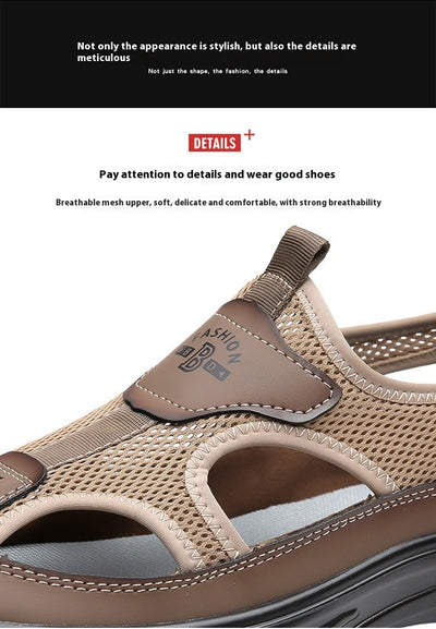 Sandalias Hombre Verano Malla Transpirable Comodas Casuales Playa - Image 22