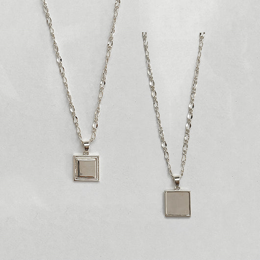 Collar Portarretratos Multicapa Cadena Clavícula - Image 7