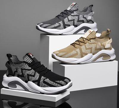 Zapatos Casuales Tejidos para Hombre con Cordones y Transpirabilidad - Image 13