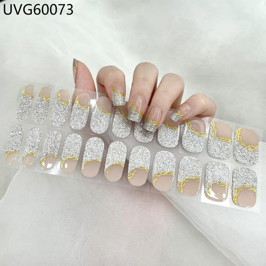 Pegatinas de Gel UV Semicuradas - Parches de Uñas Profesionales - Image 70