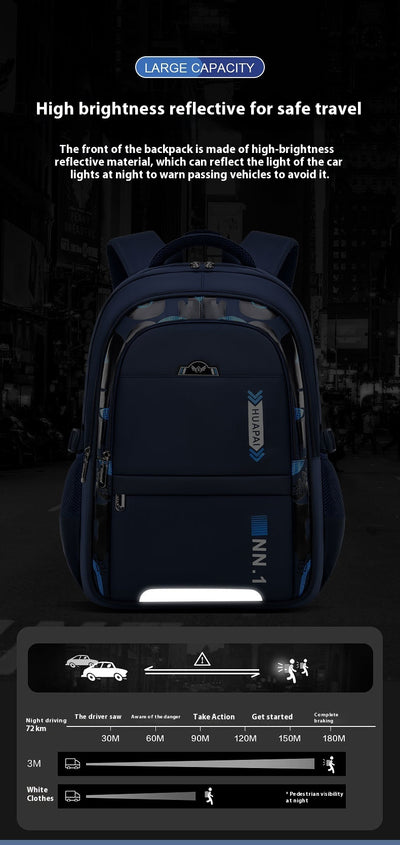Mochila Escolar de Gran Capacidad para Primaria y Secundaria - Image 23