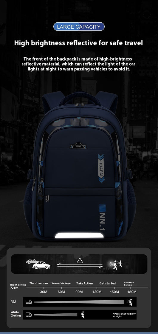 Mochila Escolar de Gran Capacidad para Primaria y Secundaria - Image 23