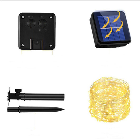 Guirnalda Solar LED Impermeable para Bodas y Celebraciones - Image 11