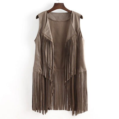 Chaleco Sleeveless con Borlas para Mujer - Image 26