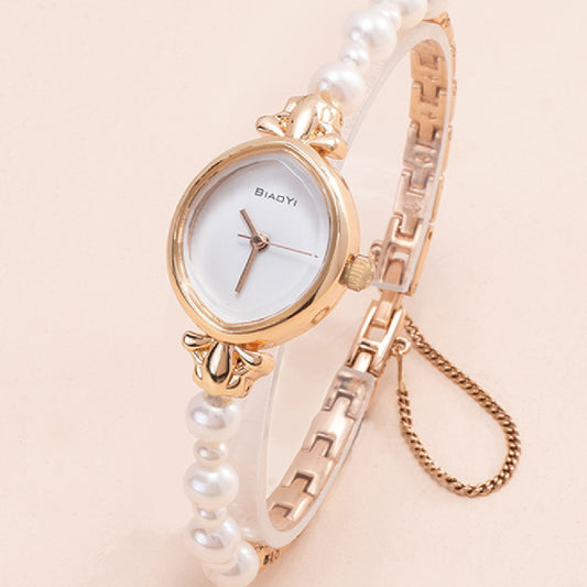 Reloj de Cuarzo Impermeable para Mujer - Diseño Minimalista