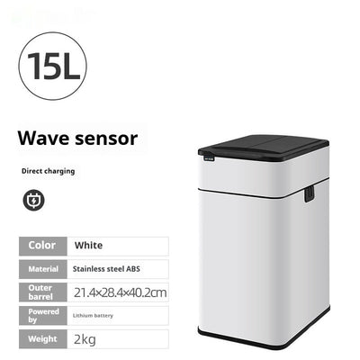 Basurero Inteligente Automático de Gran Capacidad con Sensor Infrarrojo - Image 6
