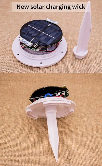 Lámpara de Piso LED Inteligente con Control Remoto - 16 Colores para Exterior - Image 16