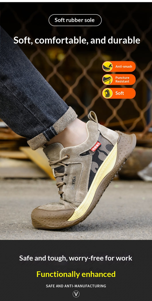 Botas de Seguridad para Hombre con Puntera de Acero - Image 13