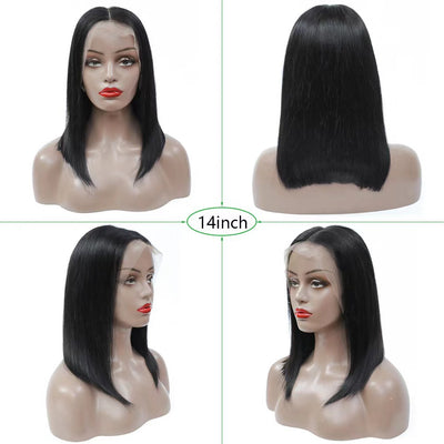 Peluca Bob Bobo con Encaje Frontal 134 - Cabello Natural 100% Humano - Image 7