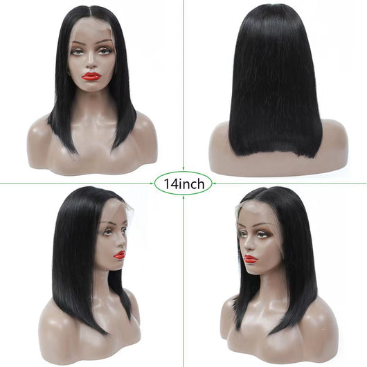 Peluca Bob Bobo con Encaje Frontal 134 - Cabello Natural 100% Humano - Image 7