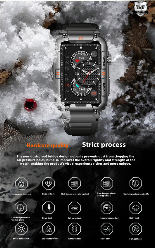 Reloj Inteligente con Monitor de Frecuencia Cardíaca, Oxígeno y Presión Arterial - Image 14