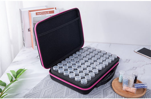 Caja Organizadora de Diamantes y Joyas con 60 Compartimentos - Image 9