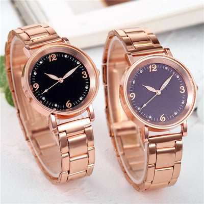 Reloj de Cuarzo Casual Elegante con Banda de Acero Inoxidable - Image 2