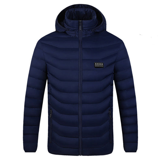 Chaqueta Térmica Calefactable USB - Abrigo Eléctrico Calentado para Hombre - Image 8