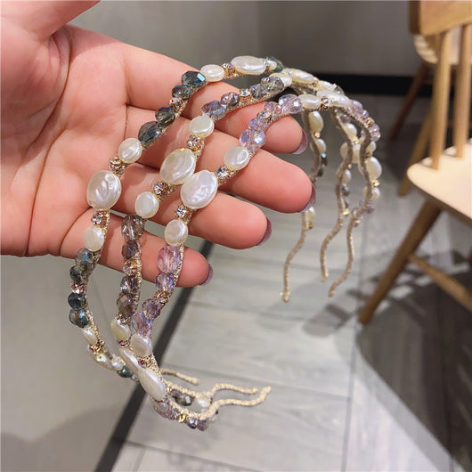 Diadema de Hada del Bosque con Pasadores de Strass Delicados - Image 9