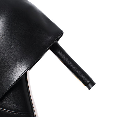 Botas de Cuero Genuino con Diseño Minimalista para Mujer - Image 8
