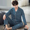 Pijama Suelto para Hombre Primavera Otoño