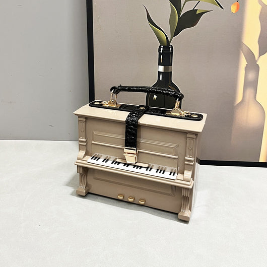 Bolso Bandolera Acrílico con Diseño Piano - Image 10