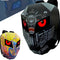 Casco Moto LED Personalizable Impermeable con Patrón Luminoso