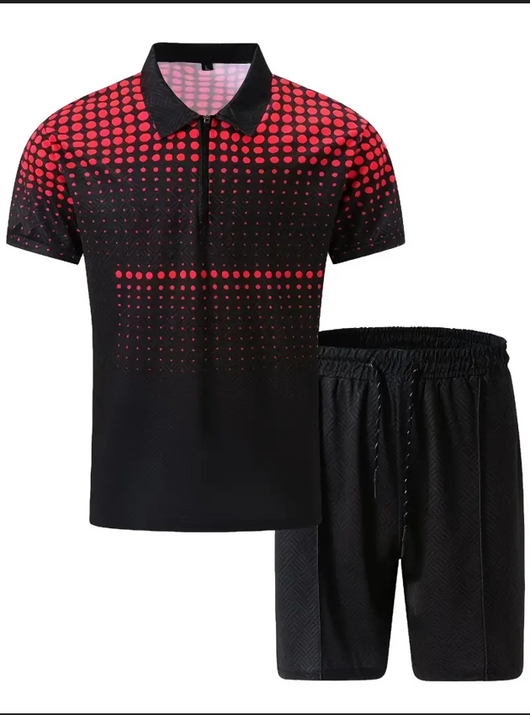 Conjunto Deportivo Polo y Shorts para Hombre - Image 21