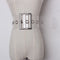 Cinturón Transparente PVC Ancho para Mujer