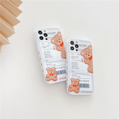 Funda Protectora Estilo Coreano con Diseño Osito - Resistencia Total - Image 4