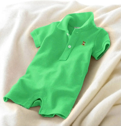 Enterizo Tipo Polo para Bebé con Cuello Solapa - Image 14