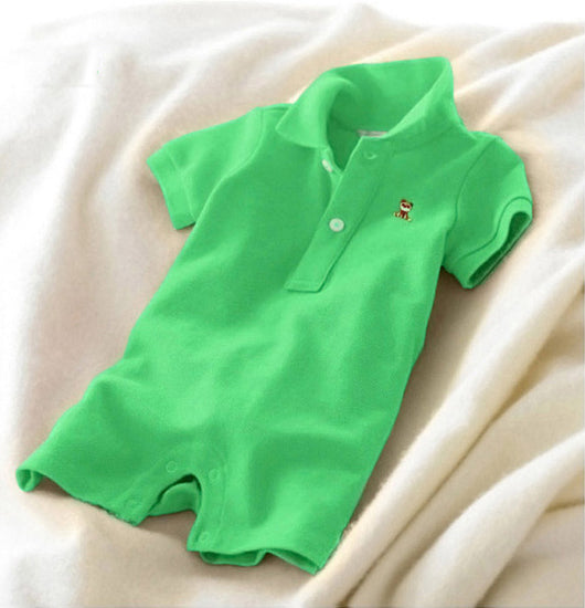 Enterizo Tipo Polo para Bebé con Cuello Solapa - Image 14