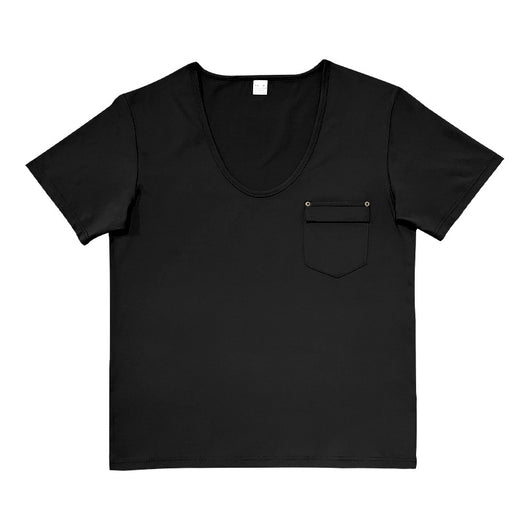 Playera Holgada Casual para Hombre con Cuello Amplio y Mangas Cortas - Image 28