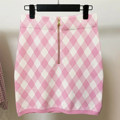 Conjunto de Dos Piezas en Punto - Elegancia y Temperamento para Mujer - Image 12