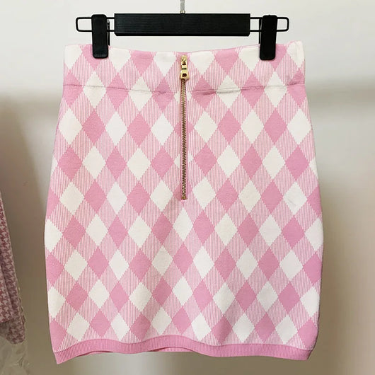 Conjunto de Dos Piezas en Punto - Elegancia y Temperamento para Mujer - Image 12