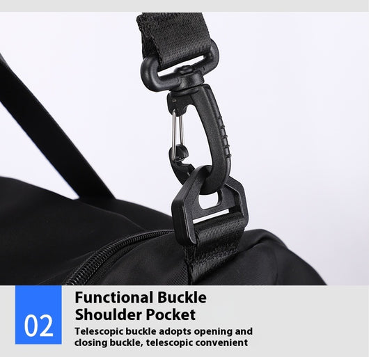 Bolsa Deportiva de Viaje con Compartimento Seco-Húmedo para Hombre - Image 11