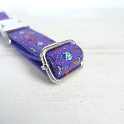 Collar para Perro con Estampado Morado de Halloween - Image 10
