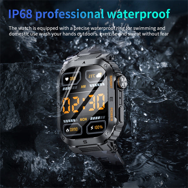 Reloj Despertador Inteligente Multifuncional a Prueba de Agua con Pantalla Grande