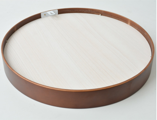 Espejo de Baño en Madera Maciza - Diseño Minimalista para Dormitorio