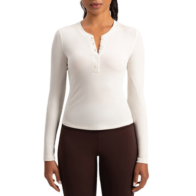 Playera Deportiva de Manga Larga para Yoga y Running - Image 3
