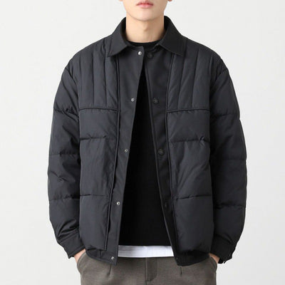 Chaqueta de Plumas Ligera para Hombre - Casual y Versátil - Image 3