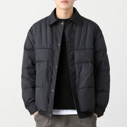 Chaqueta de Plumas Ligera para Hombre - Casual y Versátil - Image 3