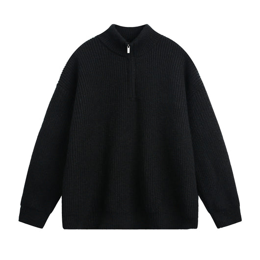 Suéter Cuello Alto con Cierre de Hombre para Otoño Invierno - Image 6