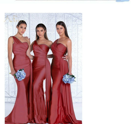 Vestido de Novia Elegante Monohombro para Tallas Grandes - Diseño Sirena - Image 6