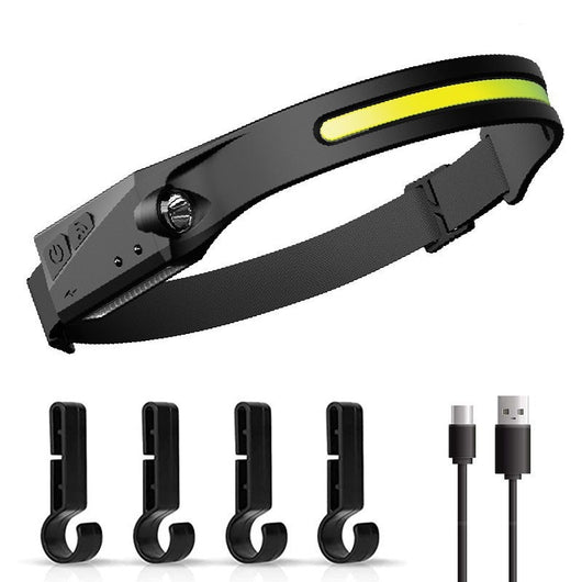 Linterna Frontal Recargable para Correr Nocturno y Pesca - Image 8