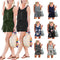 Jumpsuit Elegante con Tirantes Ajustables y Cordón