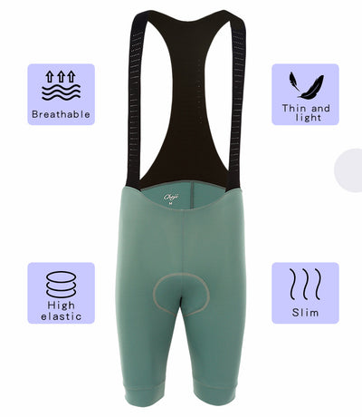Pantalones Cortos para Ciclismo Profesional con Tirantes - Image 14