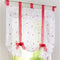 Varilla Ajustable para Cortinas Romanas con Bordado Pastoral