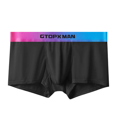 Bóxers Hombre Seda Helada Cintura Baja Verano Degradado Convexo - Image 8