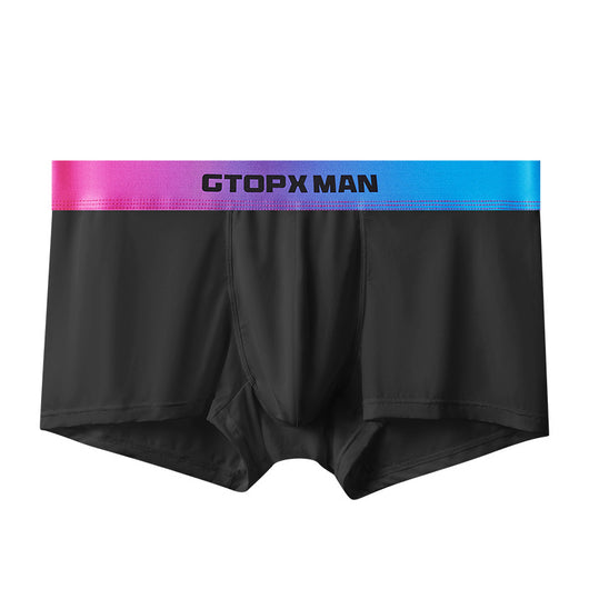Bóxers Hombre Seda Helada Cintura Baja Verano Degradado Convexo - Image 8