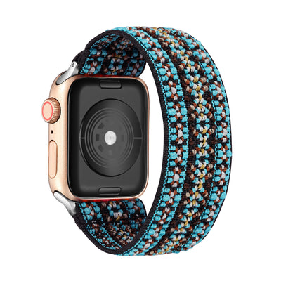 Correa Elástica Bohemia para Reloj - Banda Impresa en Nylon - Image 11