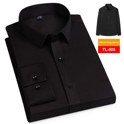 Camisa Casual Ejecutiva Manga Larga Stretch Sin Bolsillos - Image 9