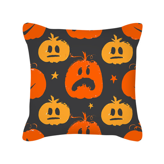 Funda de Almohada Halloween con Calabaza y Fantasma Lindo - Textura Piel de Durazno - Image 31